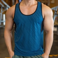 Bodybuilding  tank top men gym top tank quick-drying man sleeveless workout Running vest men Summer 