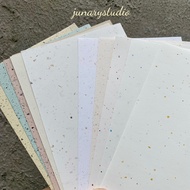 Junarystudio - [A6 SIZE] A6 art-style paper samples, background paper, decorative notebooks, handmad