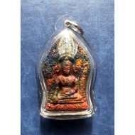 Pendant Thai (Dispel and Reflect Bad Magic & Achieve Victory in Work) Phra Buddha with Phra Rahu