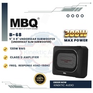 MBQ B-68 - 5×8 inch Underseat Subwoofer B-68