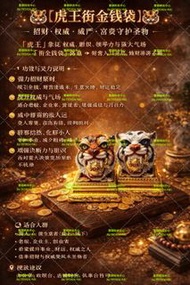 代訂 《供金港幣$1000/個》阿贊巴虎王金錢袋供奉-泰國聖物佛牌供奉