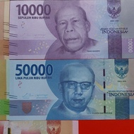 Indonesia set 1000 sd 100000 rupiah 2016 seri pertama NKRI prefik AAA cetakan pertama