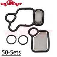 50Sets Solenoid Spool Valve Gasket 15845-RAA-A01 15815-R40-A01 For Honda Civic CRV Accord Crosstour 