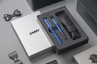LAMY 雙入筆套禮盒  (鋼筆+原子筆) / Al star  恆星系列-海水藍