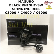 2020 MAGURO BLACK KNIGHT SW JAPAN SPINNING REEL C3000 / C4000 / C6000