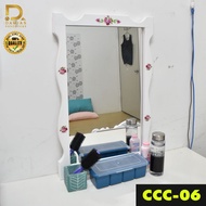 Ready Stock Frame Mirror Cermin Berbingkai Wooden Berukir Exclusive Kayu Hiasan Deco Dinding