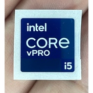 Sticker logo Sticker intel Core i5 vPro 11/12th gen original small size