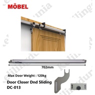 Door Closer Hold Open Penahan Pintu Slow motion DND SLIDING 1.2m