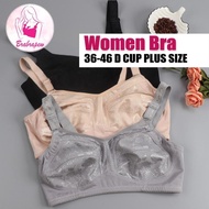 Ladies Bra Ultra-Thin Underwear 36-48D Full Cup