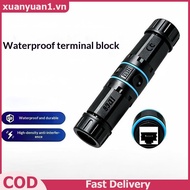 XUAN CAT6 CAT6A CAT7 RJ45 Waterproof Connector Ethernet LAN Plug for Outdoor Parking Lot CCTV Cablin