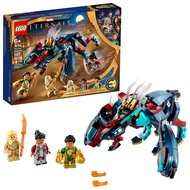 LEGO & Marvel Deviant Ambush with Marvel Eternals Superhero Minifigures Children Building Blocks Toy