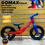 GOMAX PUSH BIKE 12inch/Kids bicycle/Tricycle/Basikal budak/Basikal murah/Scooter/Push bike/1259/Bala