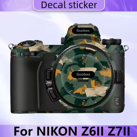 For NIKON Z6II Z7II Camera Sticker Protective Skin Decal Film Anti-Scratch Protector Coat Z62 Z72 Z6