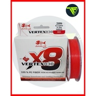 LINE, STRIKE 2 VERTEX X8 300M (RED)