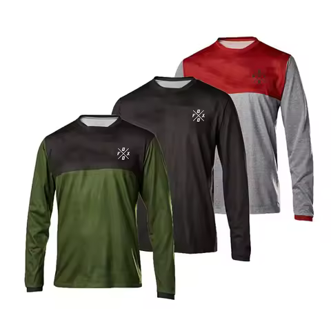 Motochross Mountain Enduro Bike Clothing Moto Downhill T-shirt FOXO Bike Jersey Mountain Bike Shirt 