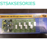 Kit Power SOCL 506 TEF 4 Set Transistor Final GM 027 Mono