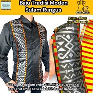 Baju Rungus Kadazan Dusun lengan panjang ethnic  Baju Tradisi kadazan Dusun/Baju lelaki sabahan/For 