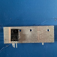 Aluminum heatsink comes with mosfet transister 26N65C4