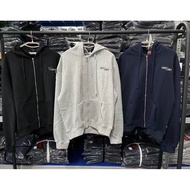 Swear Zipper Sweatshirt Autumn Winter Embroidered Luminous Letter Zipper Hoodie Sweatshirt Men Women