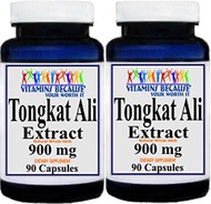 [USA]_Vitamins Because Your Worth It Tongkat Ali (2 Bottles)