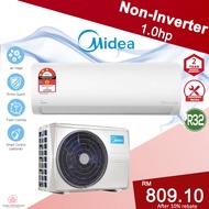 【NEW】Midea R32 1hp-2.5hp Air Cond Non inverter Air Conditioner 冷气机 MSGD Aircond Penyaman Udara Sejuk