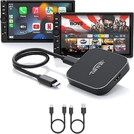 Car TV Mate Pro with Wireless CarPlay Adapter, 2025 New HDMI Multimedia Adapter for TV Stick Convert