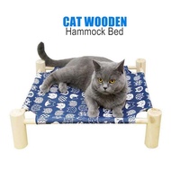 (HJS)Pet Cat Wooden Hammock Bed / Cat Bed / Cat Hammock / Katil Kucing