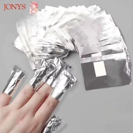 JONYS 50/100pcs Nail Polish Remover Wrap, DIY Nail Care Cleaning Nail Polish Wrap,  Polish Remover M