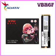 VBNGF ADATA XPG GAMMIX S50โปร SSD NVMe M2 PCIe M.2 Gen4x4 2280โซลิดสเตทไดรฟ์500G 1TB ฮาร์ดดิสก์ภายใน