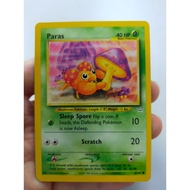 Grass Type  - Pokemon Card Vintage - Paras 47/64