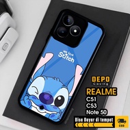 HP Realme C51 C53 Note 50 Case Realme C51 C53 Note 50 Casing Depo Casing [DSNY] Glossy Case Aestheti