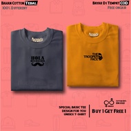 Buy 1 OR 2 PCS Men's Women's Distro T-Shirts - HOLA Distro T-Shirts - FACE Distro T-Shirts - Premium