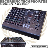 RECORDING TECH PRO-RTX8 8 Channel Professional Audio Mixer