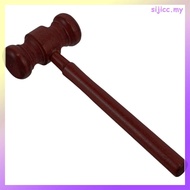 Gavel for Meetings Costume Plaything Auction Court Judge Toy Hammer Children Courtroom  sijicc