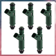 (E B M Fit for  S60 2001-2005 V70 2.4L 2001-2007 5Pcs  Injector Parts- Model Code 9470229