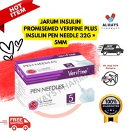 JARUM INSULIN PROMISEMED VERIFINE PLUS INSULIN PEN NEEDLE 32G × 5MM