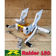 RACING FOOTREST/ SINGLE FOOTREST RAPIDO SUZUKI RAIDER 150 RAIDER150 ACCESSORIES MOTOR