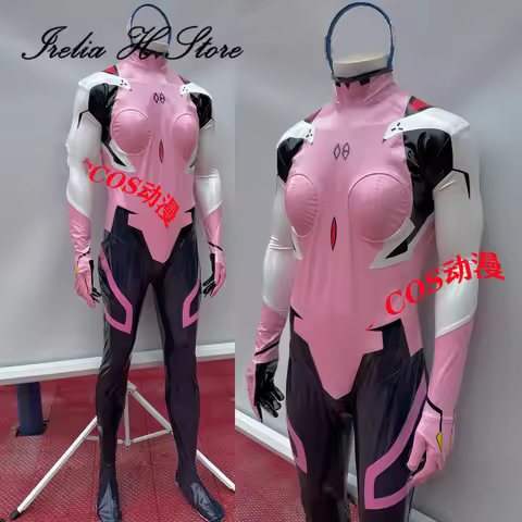 Irelia H Mari Makinami Illustrious Cosplay Costume jumpsuit New Theatrical Version Can Customized