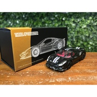 1/64 FuelMe Ferrari 488 Pista Nero TCDFE488P09 [MGM]