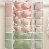 1pc Non-Woven Underwear Organizer Handbag Storage for Bras Lingerie with Clear Pockets Clothes Hange