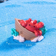 Hiasan Ornamen Aquarium Miniatur Set Sensor Play Pantai Dan Laut Miniatur Kerang Mainan Binatang Lau
