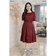 JUMBO RAYON DRESS 3443 (ALWAYS STOCK READY)