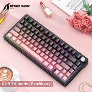 ATTACK SHARK | ATTACK SHARK X85 & X85Pro Wireless Mechanical Gaming Keyboard 75% Layout Hot Swappabl