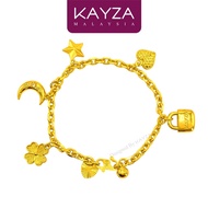 KBC888 (16.8g) KAYZA Moments Bracelets & Bangles Handcrafted Designs in Vietnamese Emas Saduran
