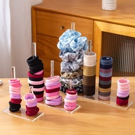 Hair Tie Storage Rack Jewelry Rack Hair Tie Display Rack Transparent Hair Band Storage Rack Hair Acc
