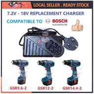 7.2-18V BATTERY CHARGER BOSCH GSR9.6-2 GSR12-2 GSR14.4-2 BATERI BATERY CHARGE GDS 9.6V 12V 14.4V