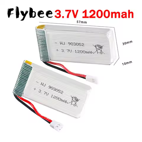 Li-polymer 1200mAh 3.7V RC Drone Battery For KY601S Syma X5c X5 X5SC X5SW X5S X5SC-1 M18 H5P RC Quad