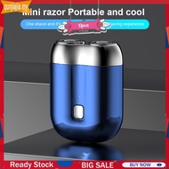 Mini Dual-Head Electric Shaver Rechargeable Portable Razor Travel Shaver for Men