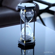 Creative Hourglass Hourglass Timer Birthday Gift Hexagonal Glass Minute Nut 30 Three Pillars NJ1H