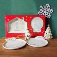 STARBUCKS PLATE CHRISTMAS PLATE